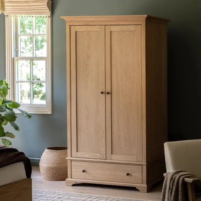Armoire Malvern 2 Portes 1 Tiroir