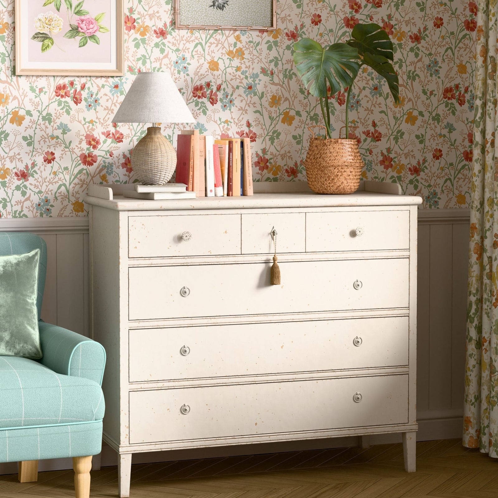 Commode 3+3 tiroirs Annaside
