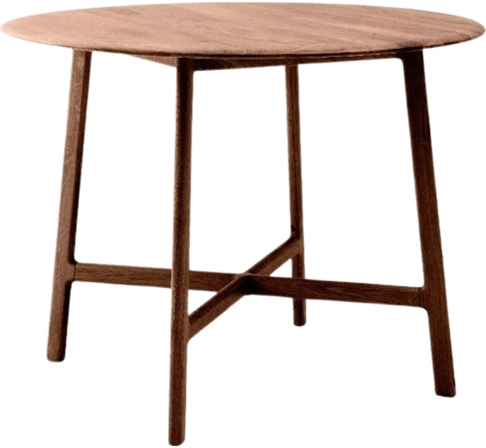 Madrid Round Dining Table in Walnut - 4