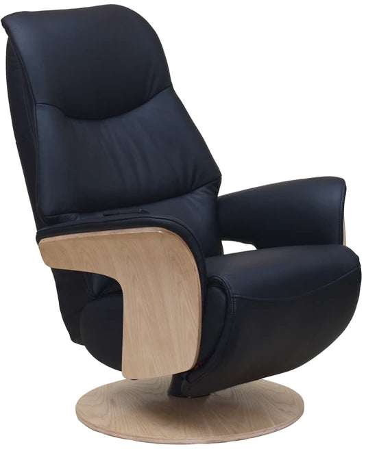 - Chaise pivotante Iowa en Noir - 3
