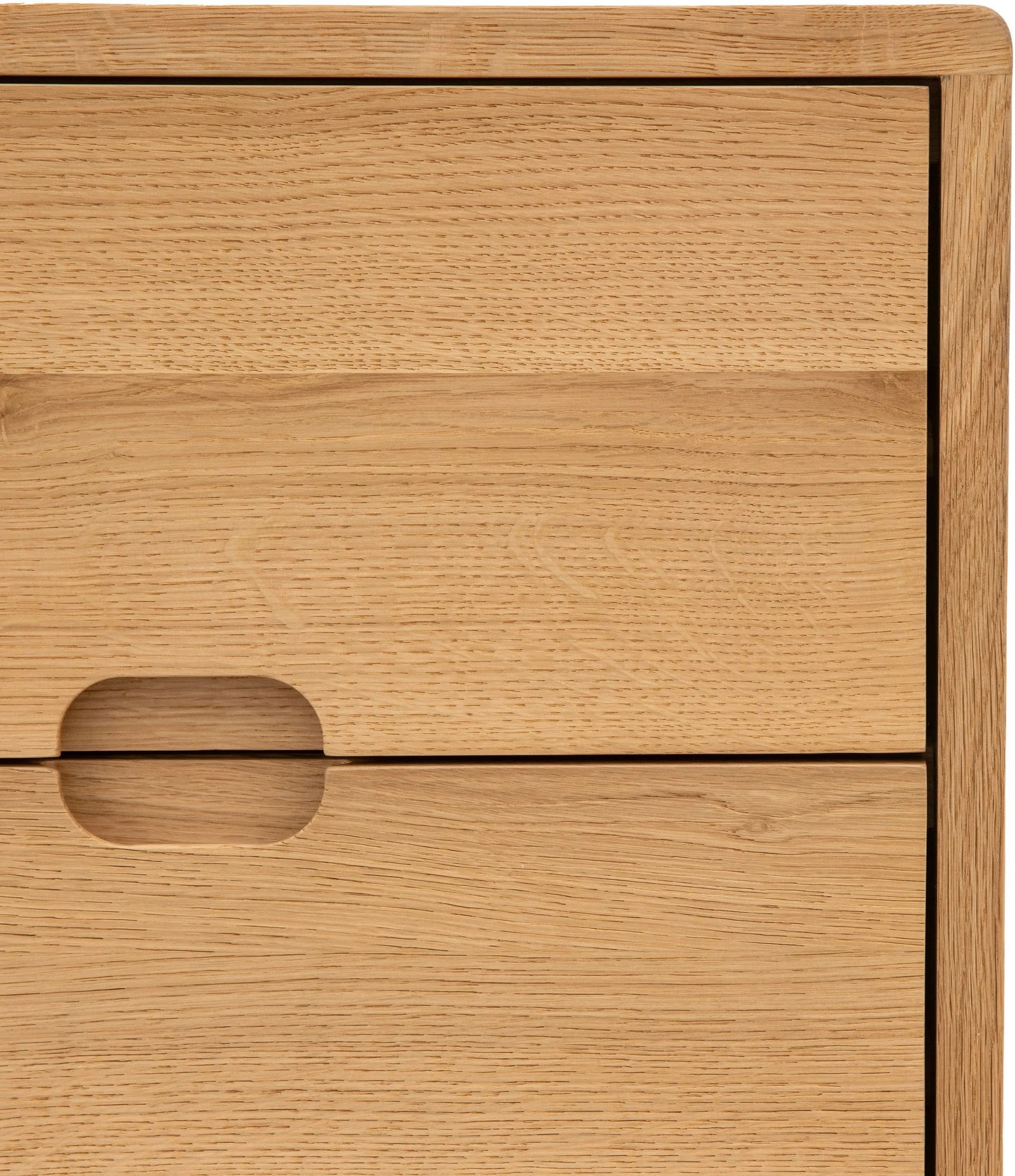 Galerie Direct Craft - Commode à 5 tiroirs en chêne massif avec finition naturelle - 6