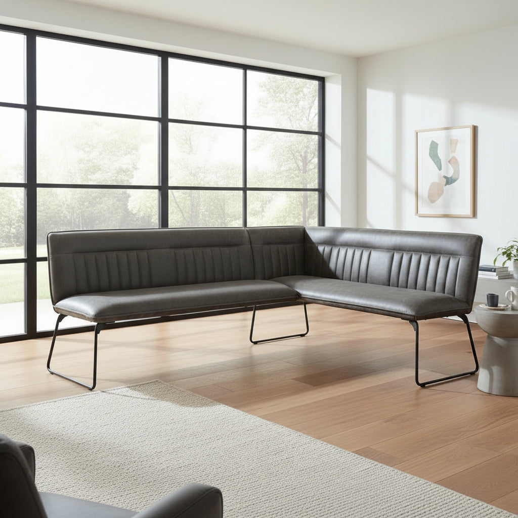 Baker Cooper Banc d'angle Gauche en Gris