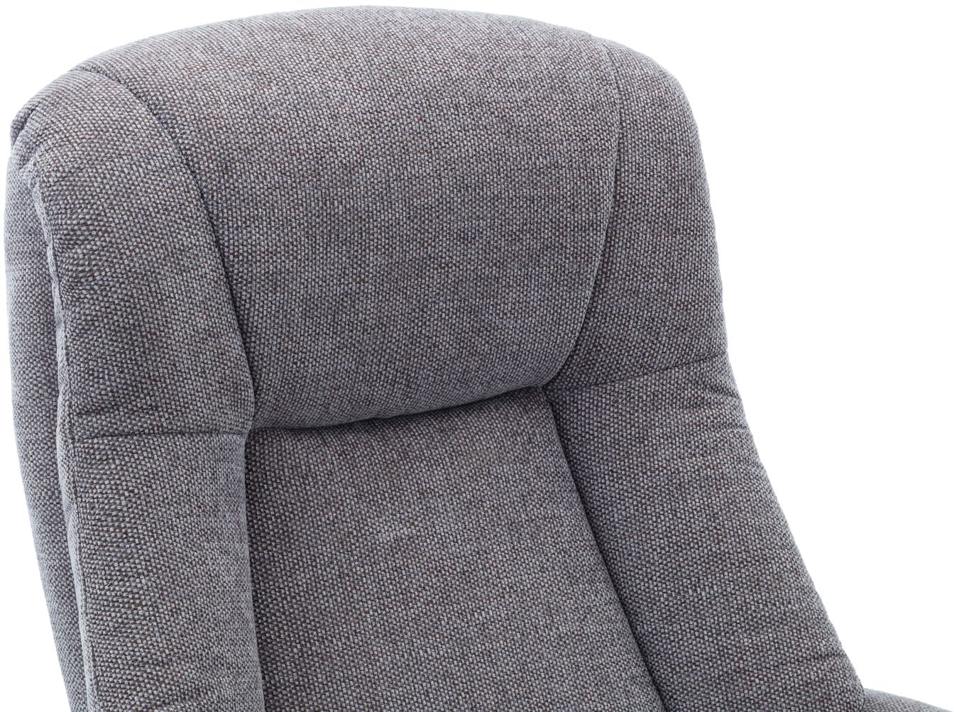 Chaise Hawaii en tissu gris anthracite Lille - 4