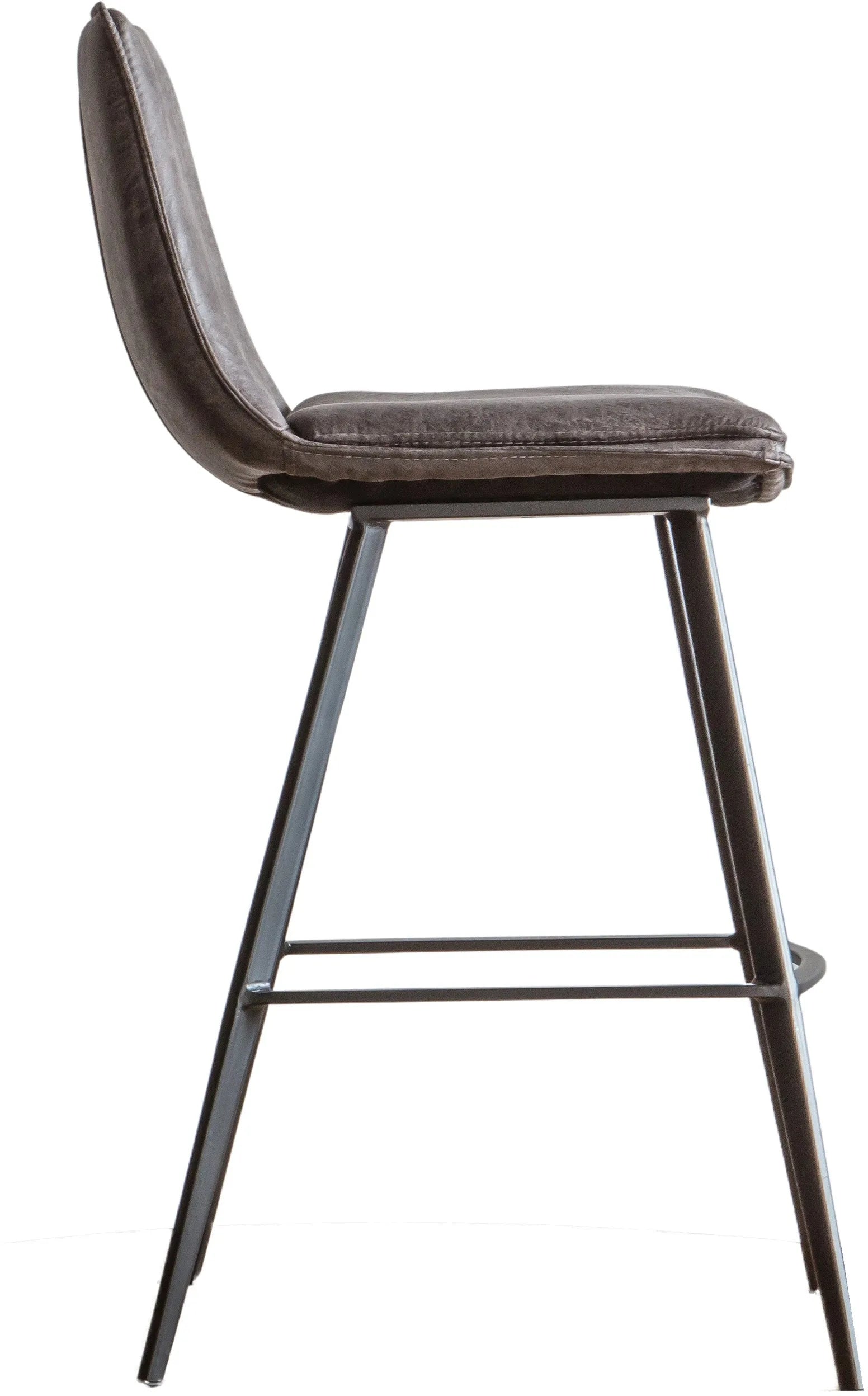 Set de 2 chaises de bar Palmer Gris - 4