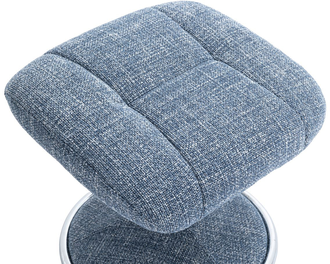 Denver Chair in Chacha Ocean Fabric - 6