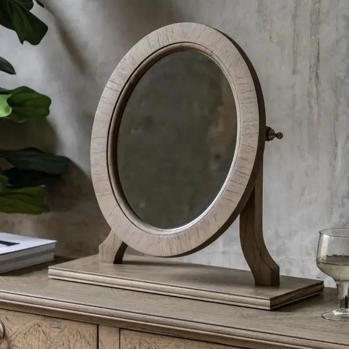 Miroir Rustique pour Table de Chevet et Coiffeuse