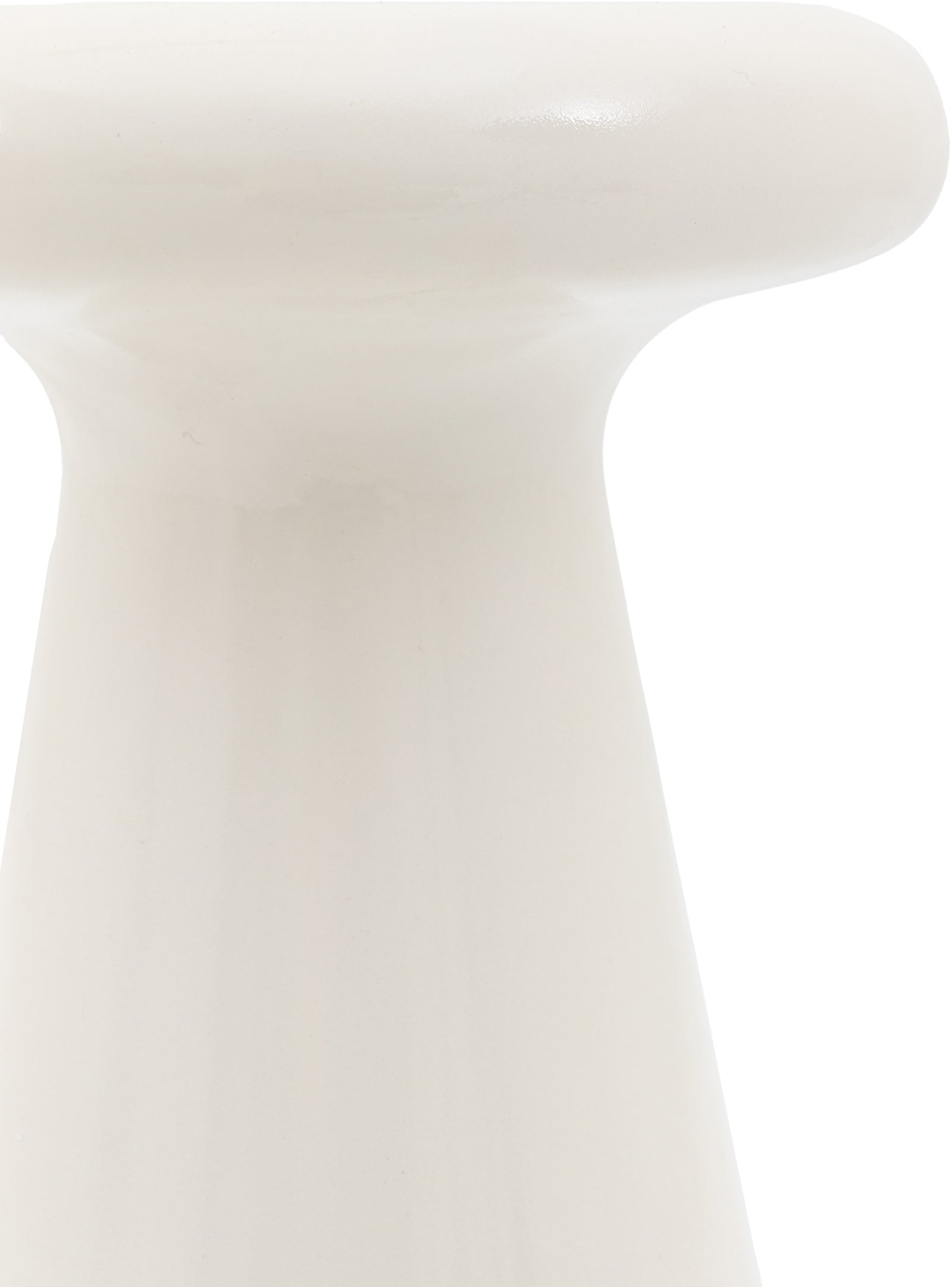 Table d'appoint Pavia en Crème Brillante - 4