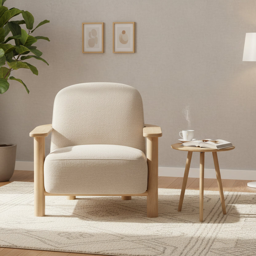 Husby Armchair in Willow Dusty