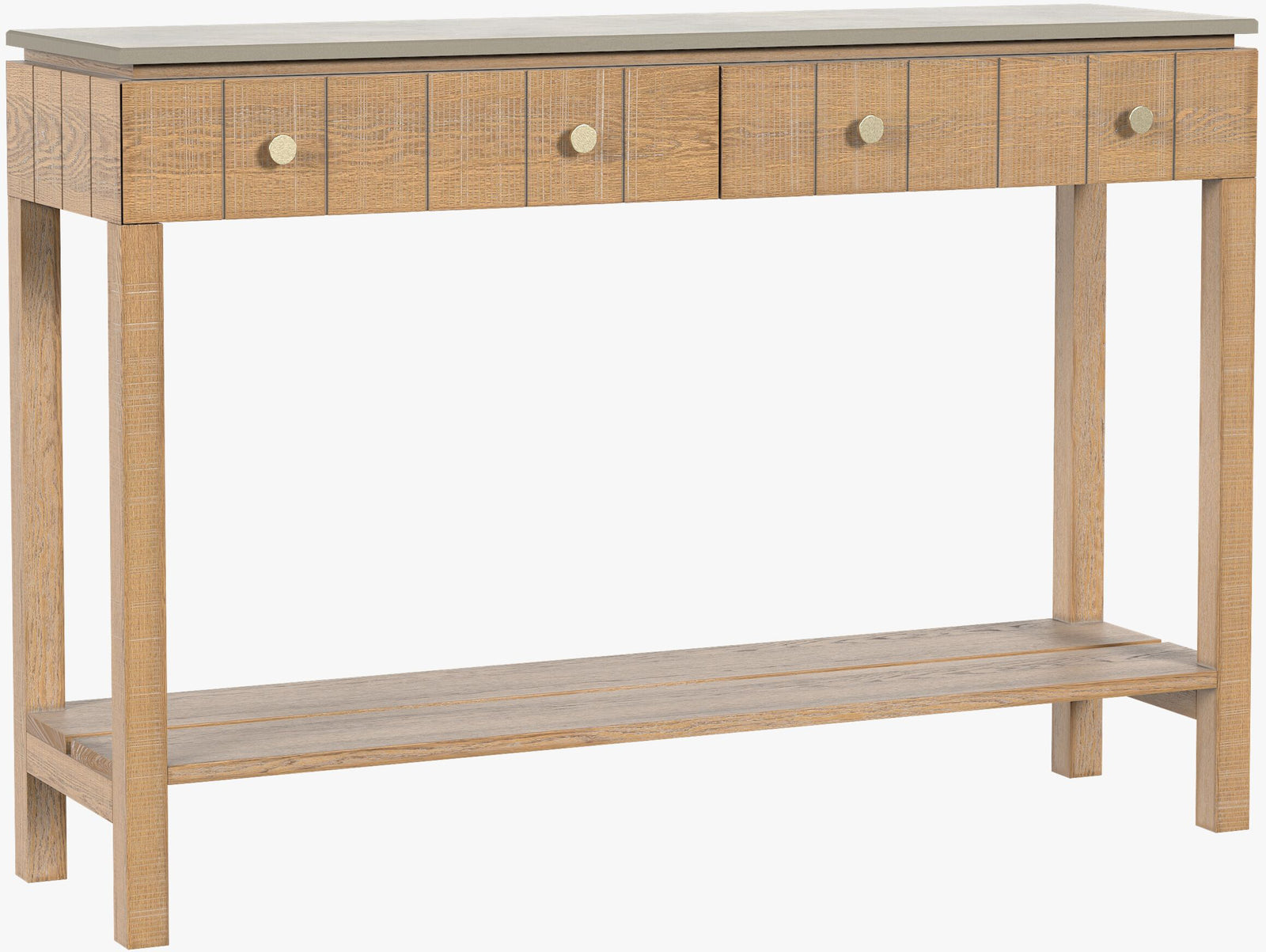 Braystone – Table Console 2 Tiroirs - 5