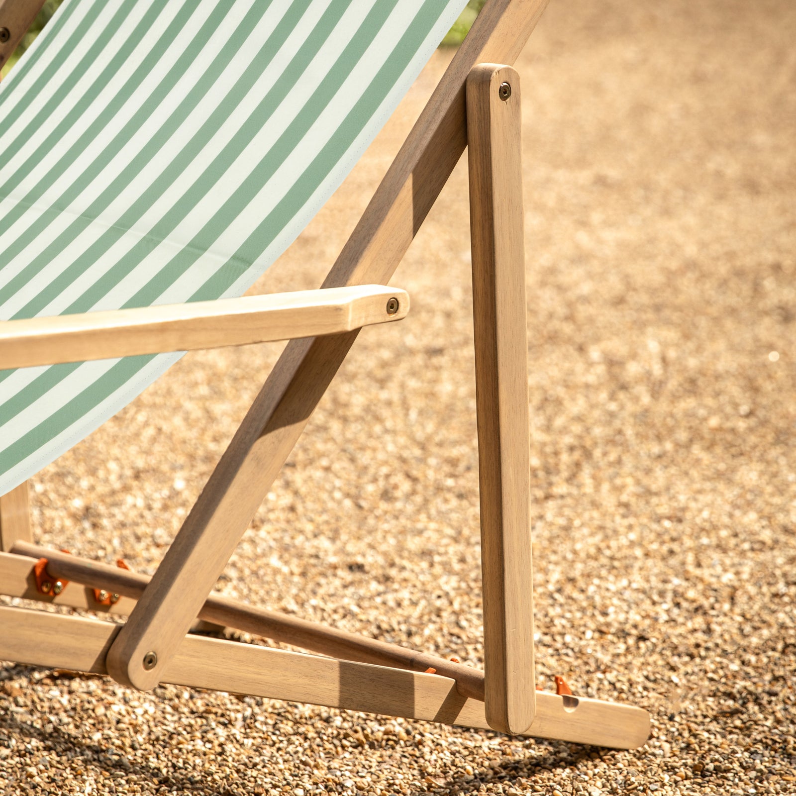 Chaise Longue Creta Gallery Garden en vert - 3